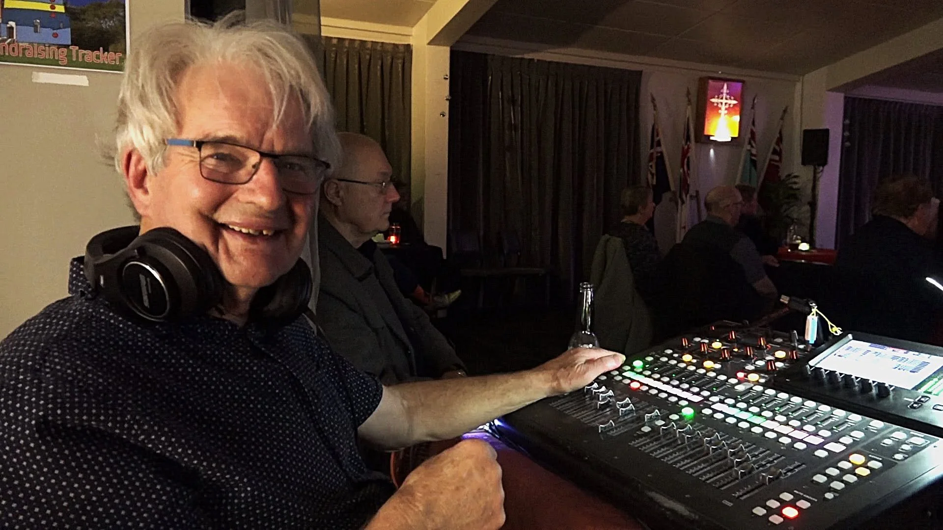 Paul Crowther - sound technician