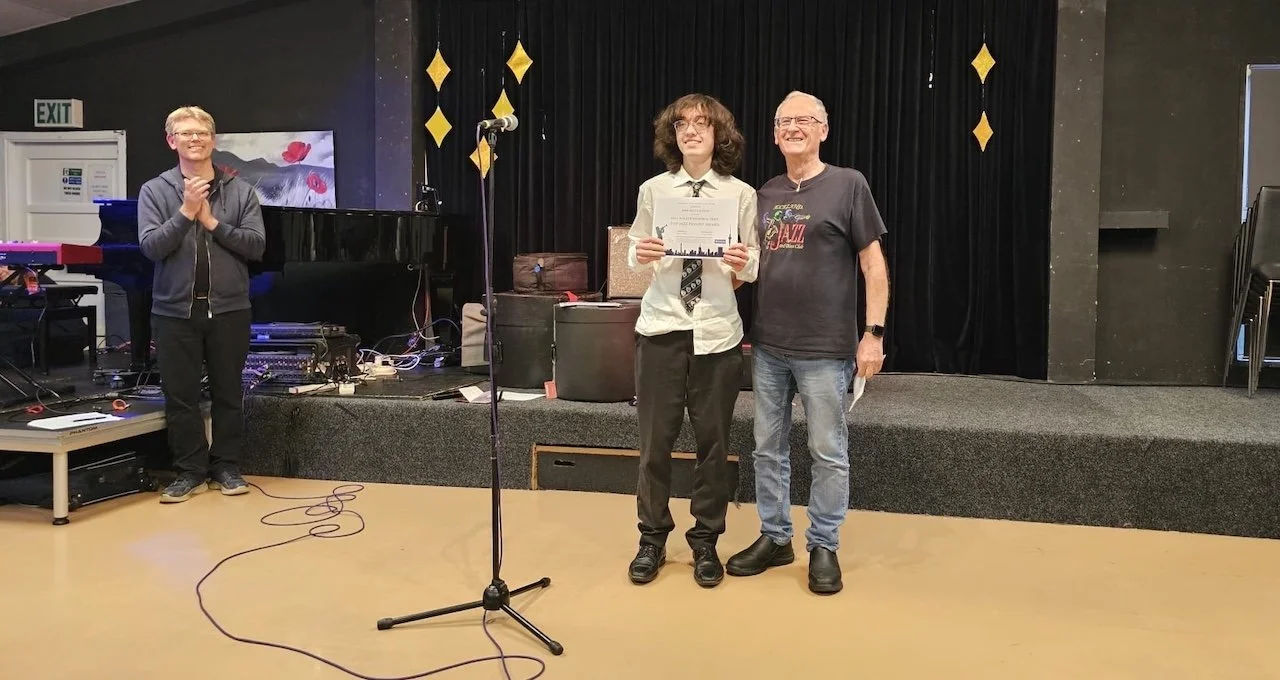 Max McCulloch - Mike Walker Memorial Prize for Top Jazz Pianist (Avondale College)