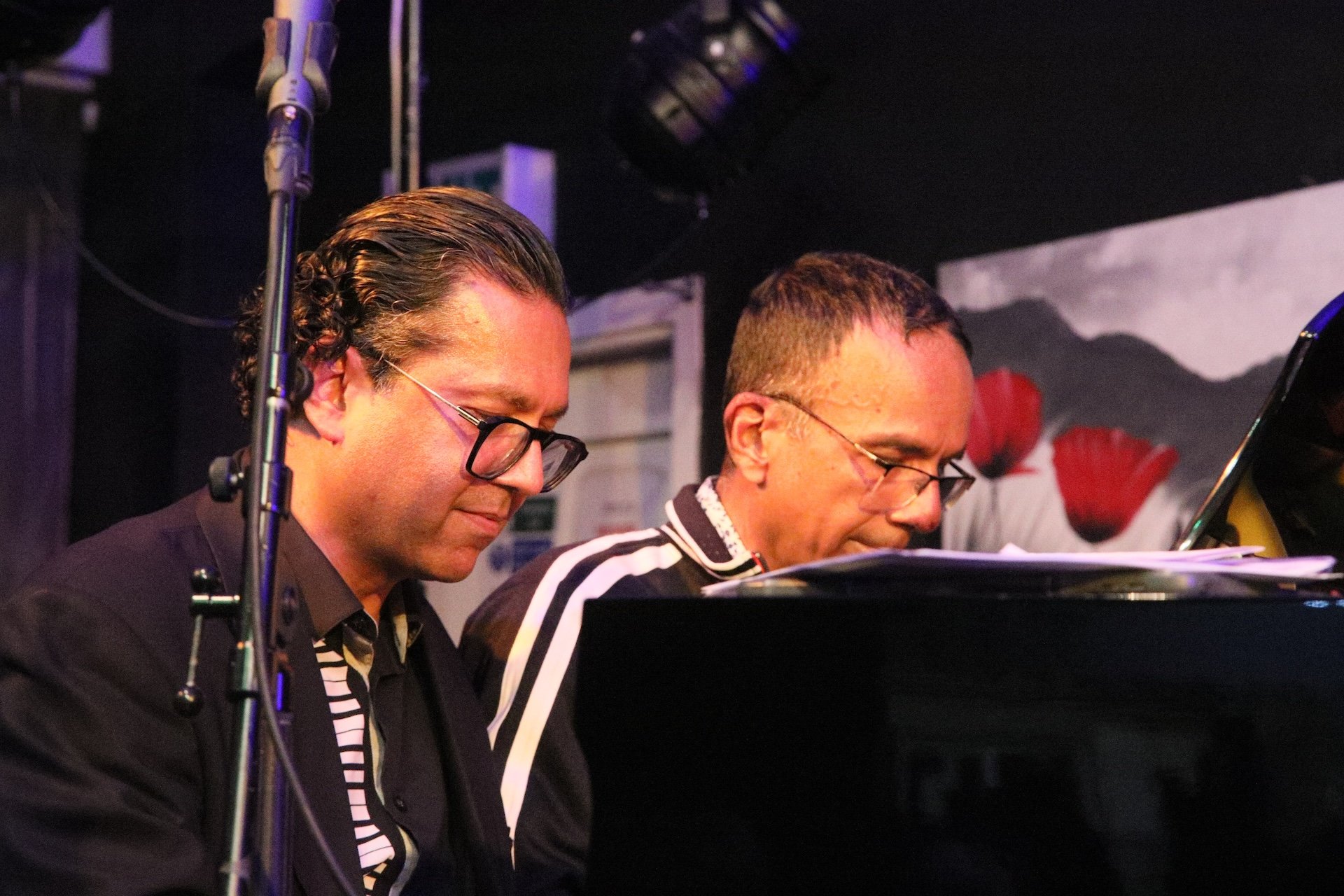 Ben Fernandez and his brother Bosco. 