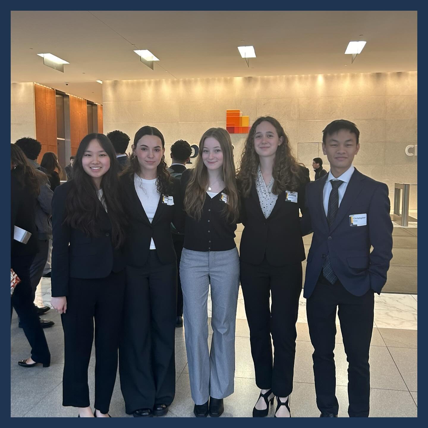 This past Friday, the Consulting Development Program had their Capstone Case finals at PwC offices in New York City, with team Canvas Consulting; Jessica Chernov, Christopher Chin, Vienna Du, Noah Hoch, and Anastasiya Sereda winning first place with 