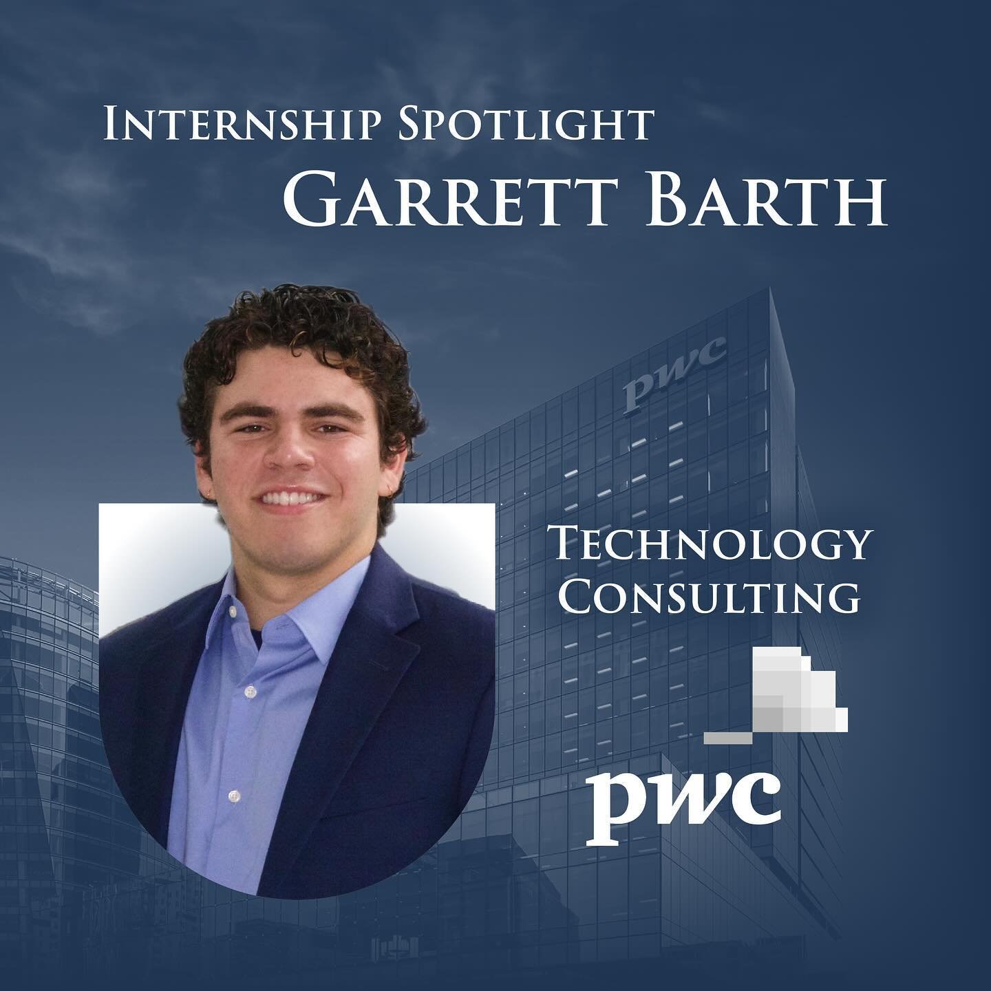 Meet Garrett Barth, former Recruitment Lead of the Management Consulting Group. He is currently a senior studying Management Information Systems and Business Analytics. Last summer he was a Technology Consulting intern in PwC&rsquo;s Cloud and Digita