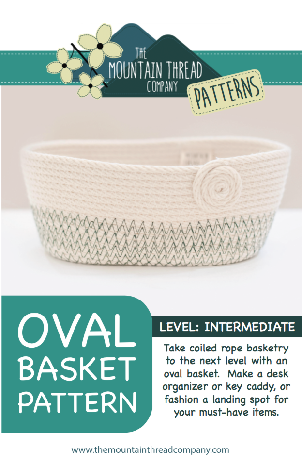 DIY Kit - Round Organizer Bowl - Coiled Rope Basket Kit — The Mountain  Thread Company (TM)