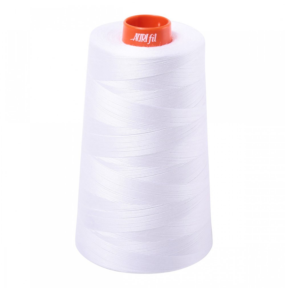 Aurifil 50wt Mako Cotton Cone - Aluminum – Love Sew