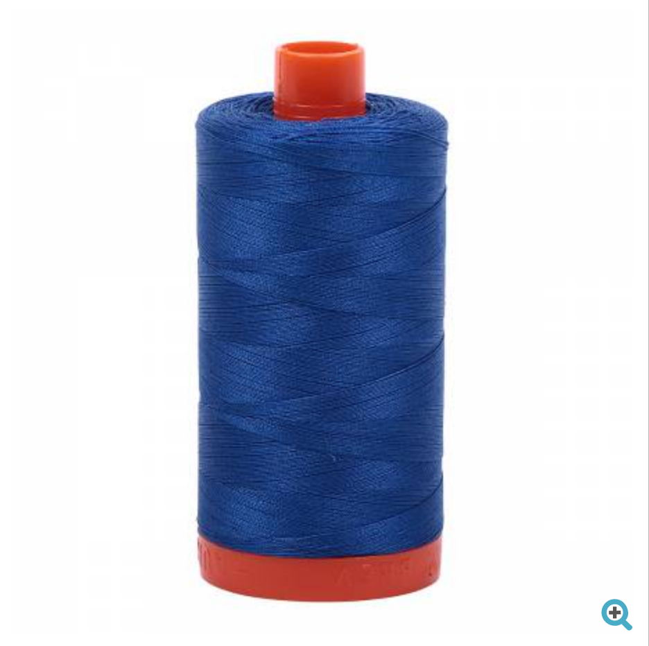 50 wt Aurifil Thread - Cobalt Blue 2735 - 1422 Yard Spool — The Mountain  Thread Company (TM)