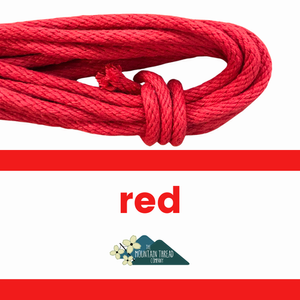 5/16 Cotton Rope By The Yard - 5 Yards - 100% Cotton Rope - Made in USA —  The Mountain Thread Company (TM)