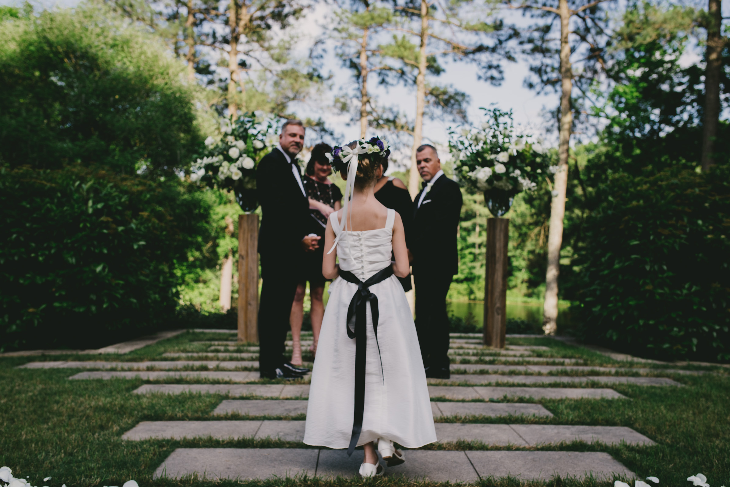 cary wedding ceremony photos