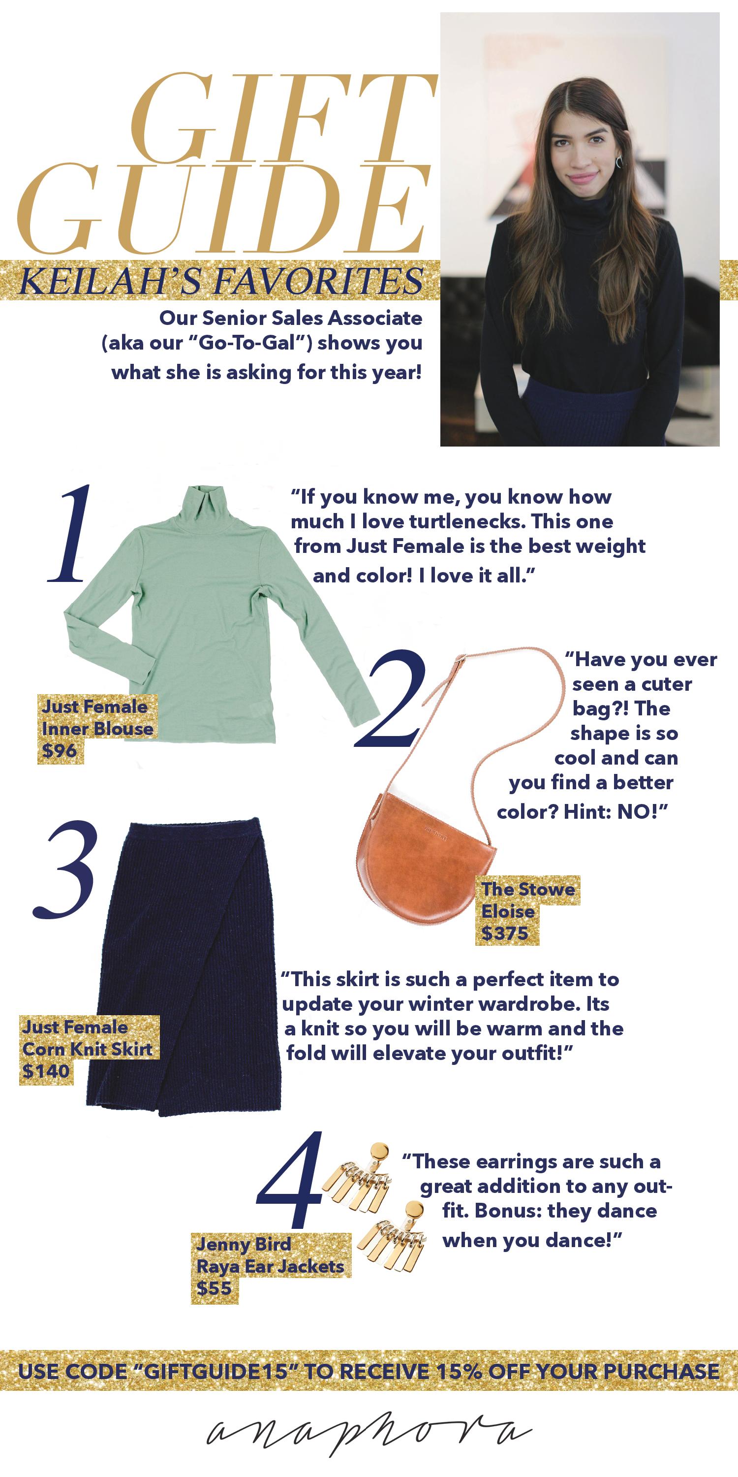 Gift Guide // Keilah's Favorites