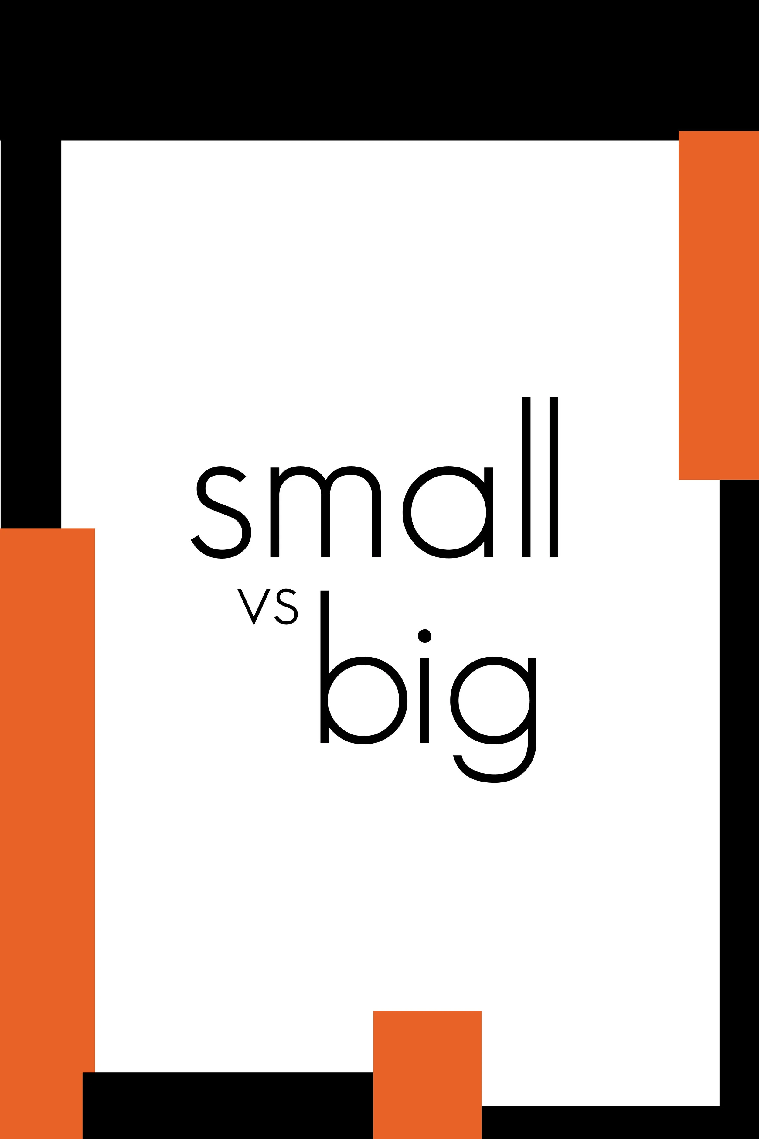 Captivate // Small vs. Big, and the Destruction of the Trend Cycle