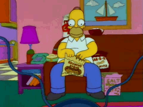 Me and Homer know a two or thing about multitasking. 