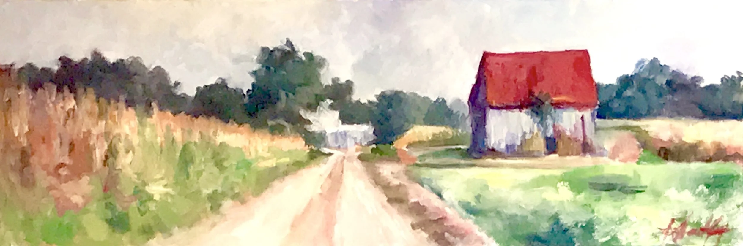 The Barn, Summer_12x36_oil on canvas.jpg