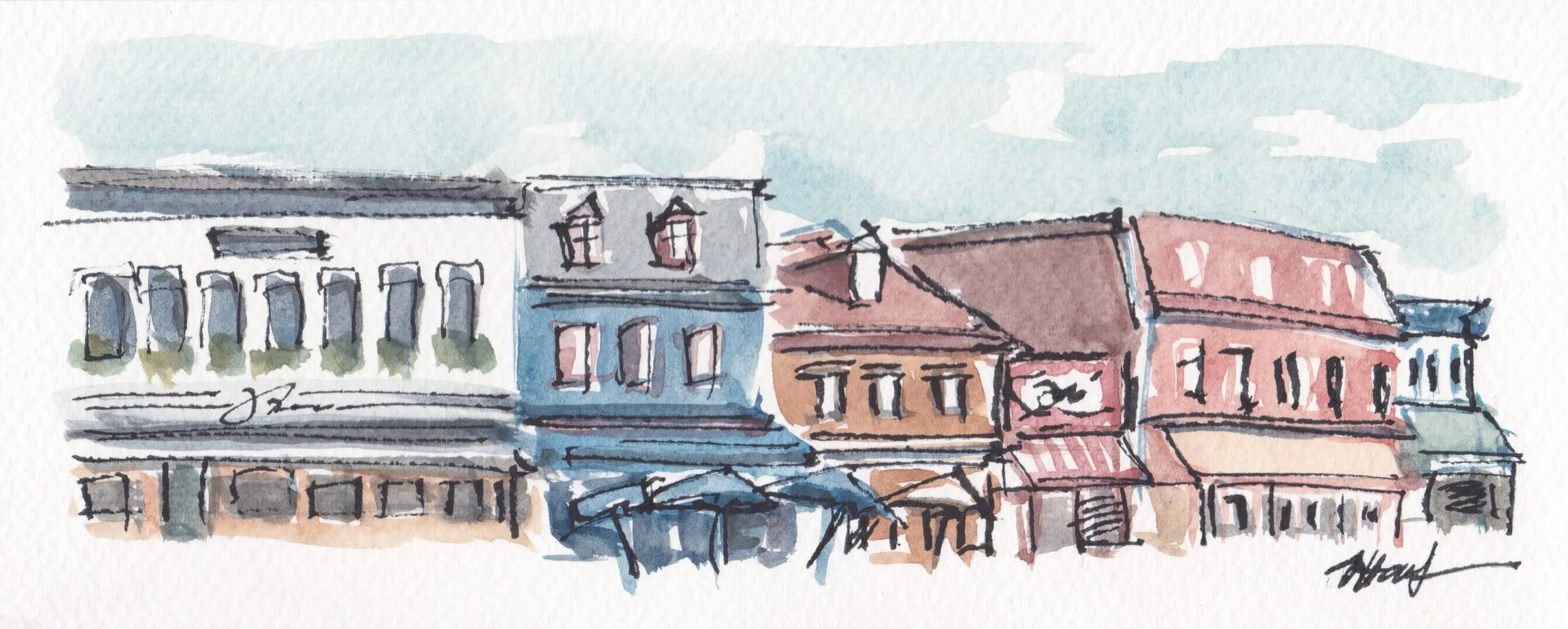 plein air watercolor annapolis skyline_4x8in_8.29.26.jpg
