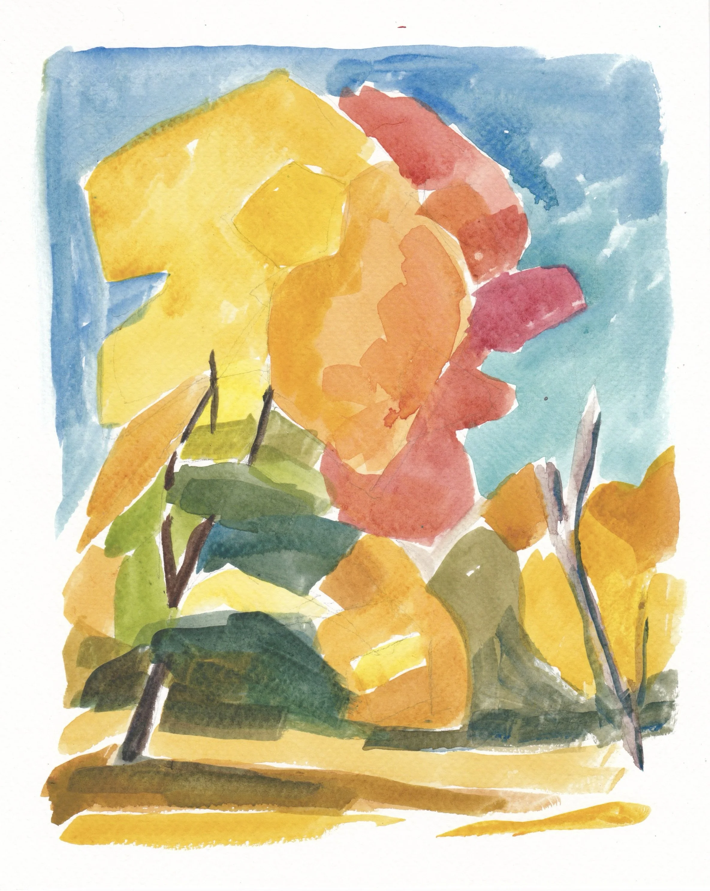 autumn leaves watercolor 8x10.jpeg