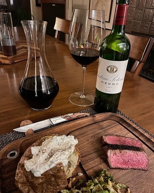 2007 Chateau Potensac from the Medoc region on the Left Bank of Bordeaux. Perfect with steak! Now available at K&L Wine Merchants klwines.com