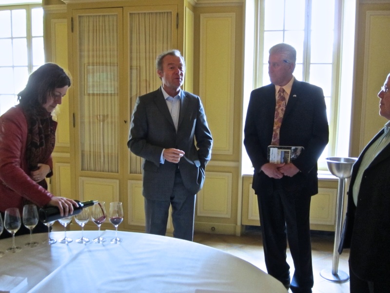 Paul Pontallier and Ralph Sands in 2013
