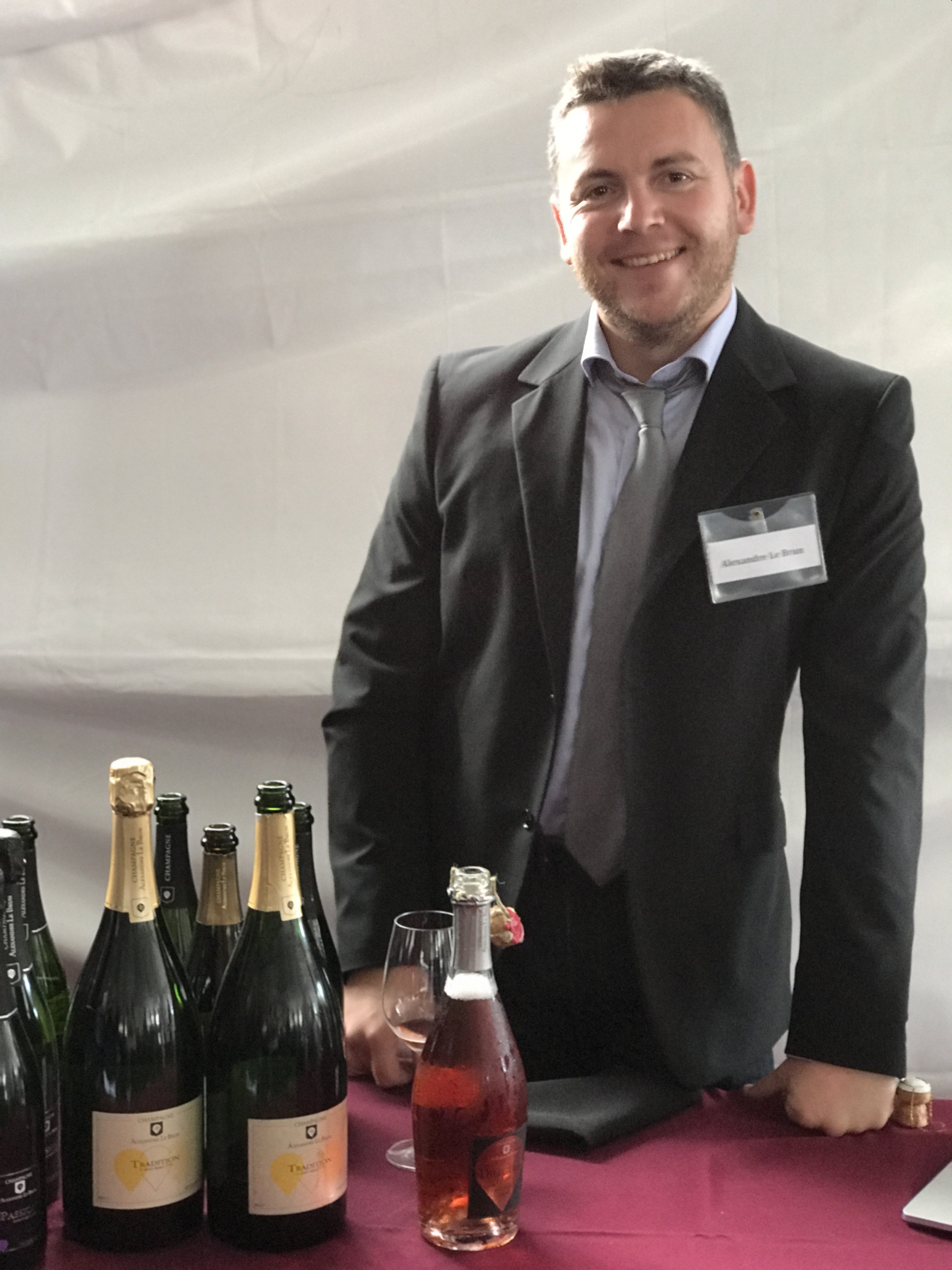 The Man Behind the Champagne - Alexandre le Brun