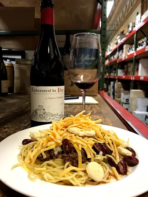 Cincinnati Chili for the Wine—Er, I Mean Win