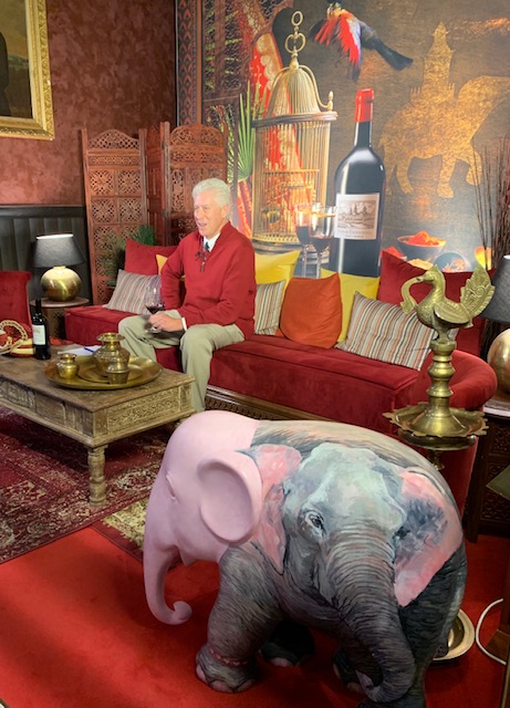 Ralph Sands is interviewed at Cos d’Estournel