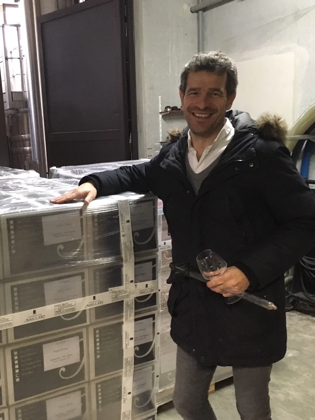 “Nicolas Maillart with K&L’s first order, March 20th 2019
