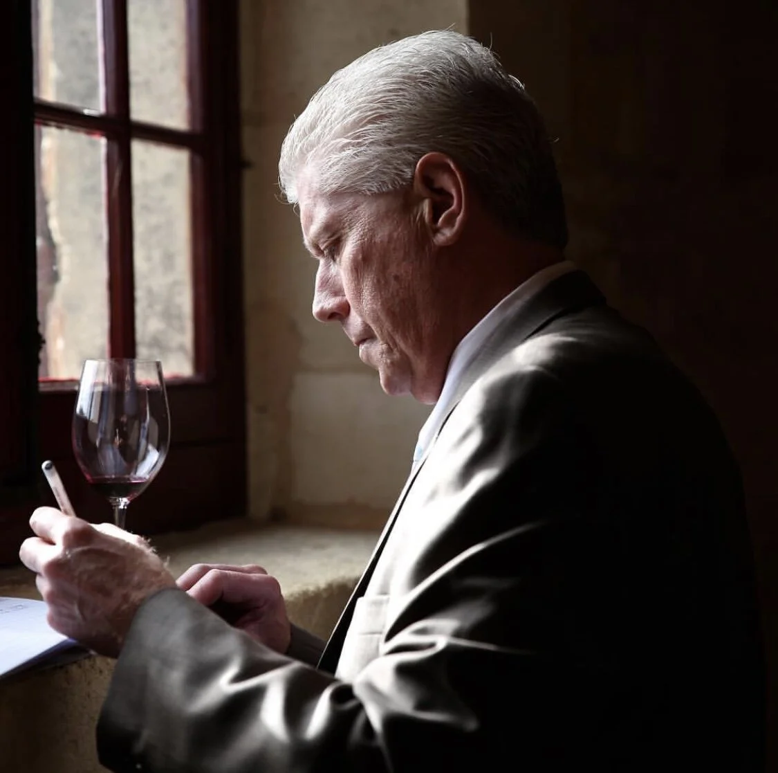 Ralph taking notes on one of many Bordeaux trips