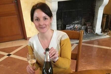 Westby on the Champagne Trail at Louise Brison