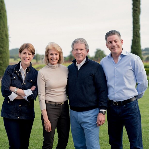 Accendo Cellars is a family affair. From left to right: Jaime, Daphne, Bart, and Greg.