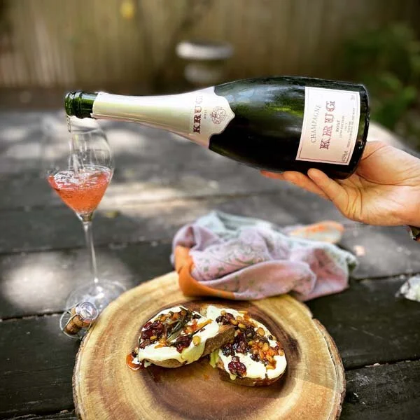A gorgeous springtime food and wine pairing.