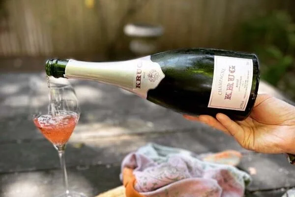Krug Rosé and Ramps—A Rare Spring Treat