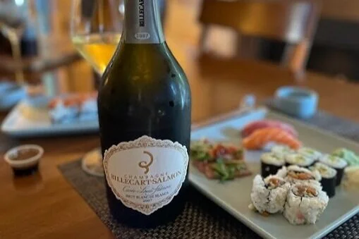 Vintage Billecart and Sushi Night at the Westbys