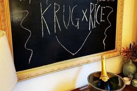 Valentine's Day with Krug x Rice