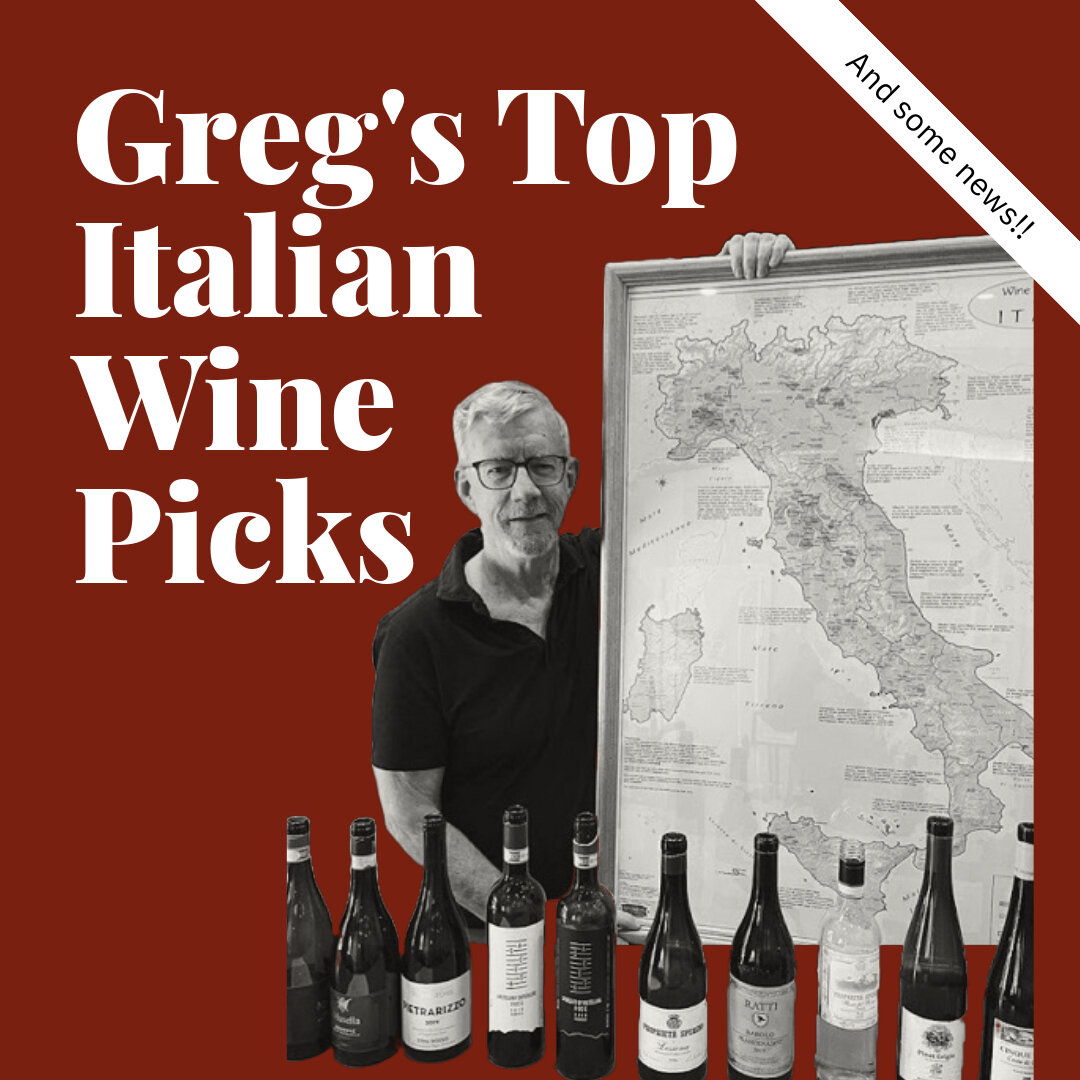 Greg St. Clair has worked for 3+ decades in the wine biz, all devoted to singing the praises of Italy and their wines. As he kicks off the Italian Buying Guide, he has some top in-stock wine picks... and some big news! Follow the link in bio to read 