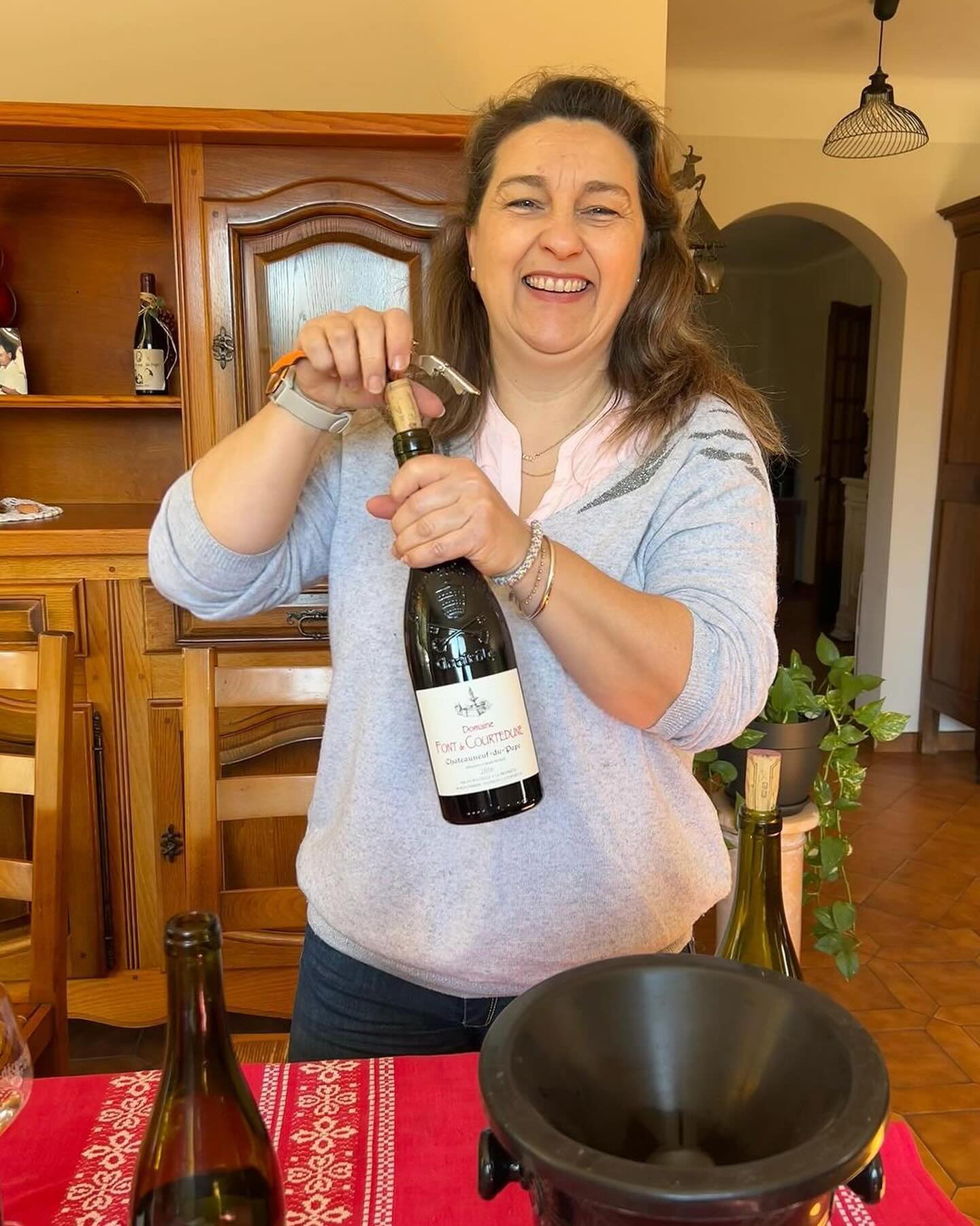 A lot of producers in Ch&acirc;teauneuf-du-Pape talk about their sandy soils and being next to Rayas. Caroline Charrier has the proof in the bottle. Font de Courtedune is one our most exciting new CDP producers. All old-vine holdings in both C&ocirc;
