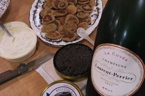 Gary’s Recipe for NYE Success: Laurent-Perrier and Caviar at Home