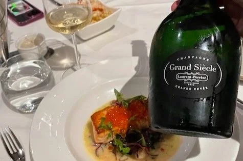 A Smorgasbord of Seafood and Laurent-Perrier