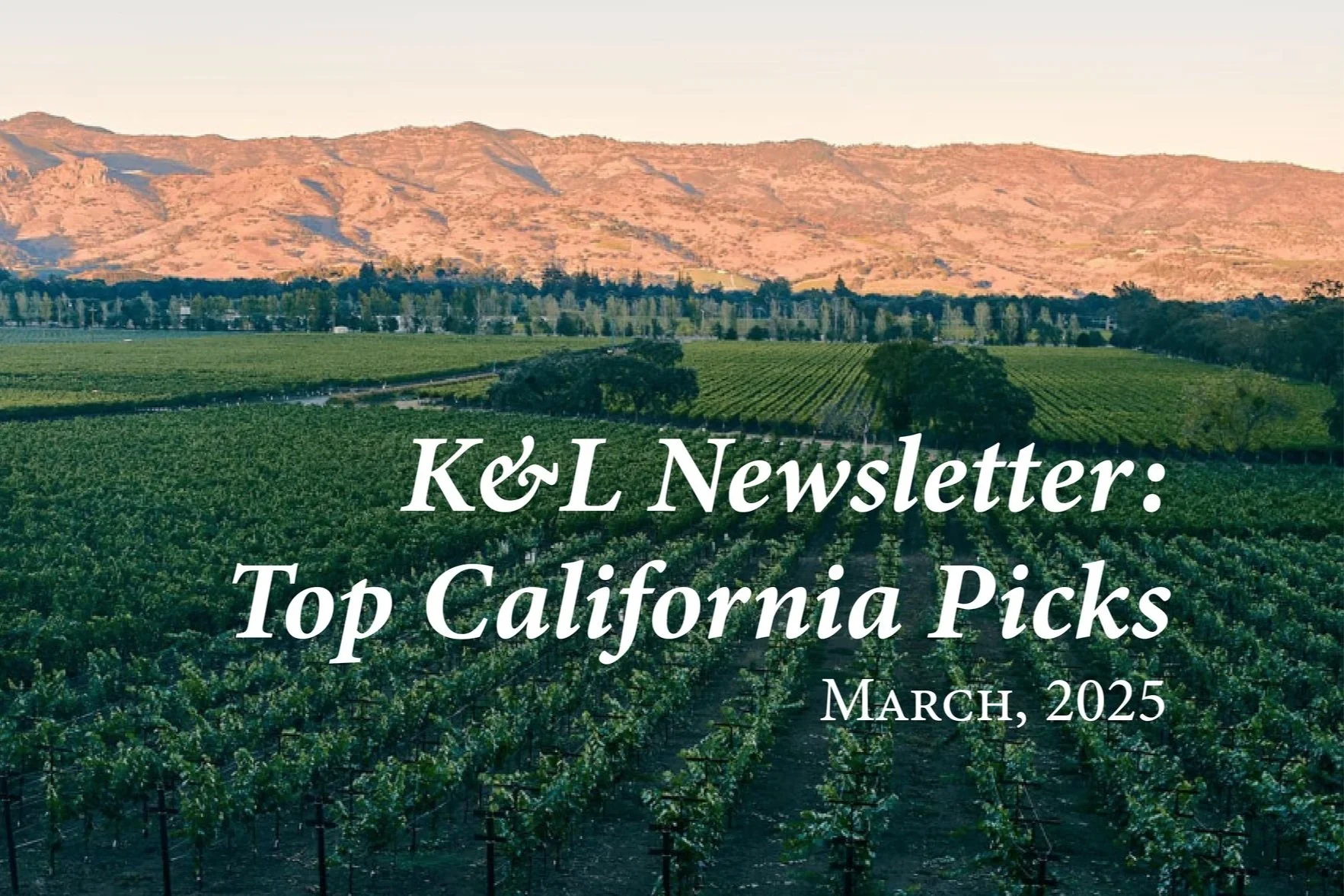California New Releases and Current Obsessions