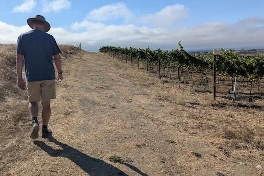 Read on the trail blog 'Breakfast Wines with Steve Matthiasson'
