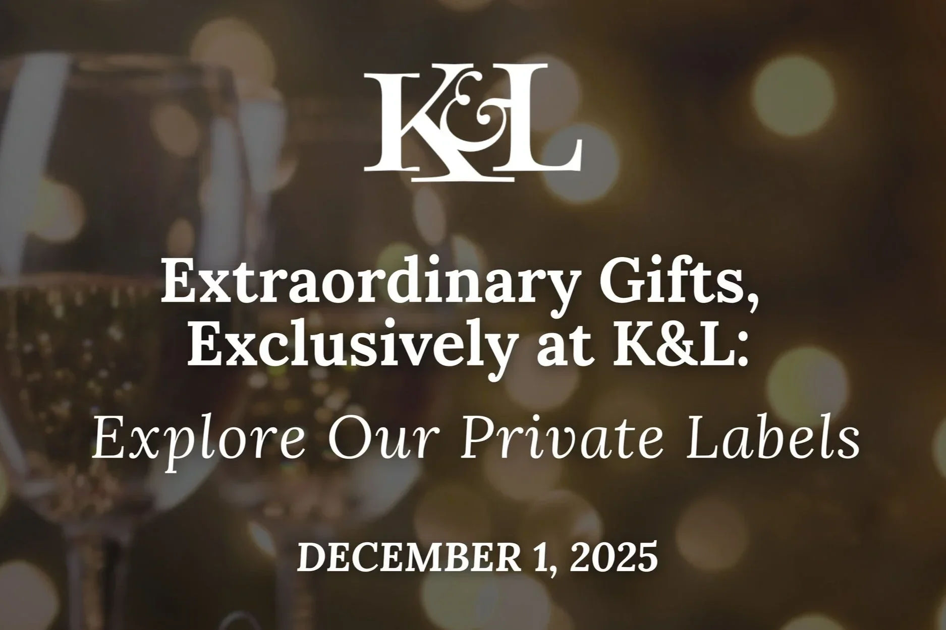 December Newsletter: Our Exclusive Private Labels