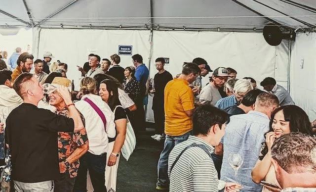 K&L Wine Merchants Champagne Tent Event tasting