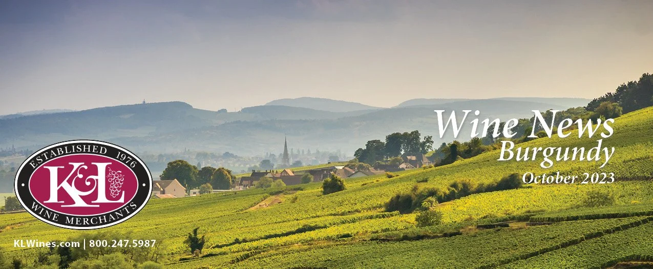 K&L Wine Merchants Wine News Burgundy October 2023