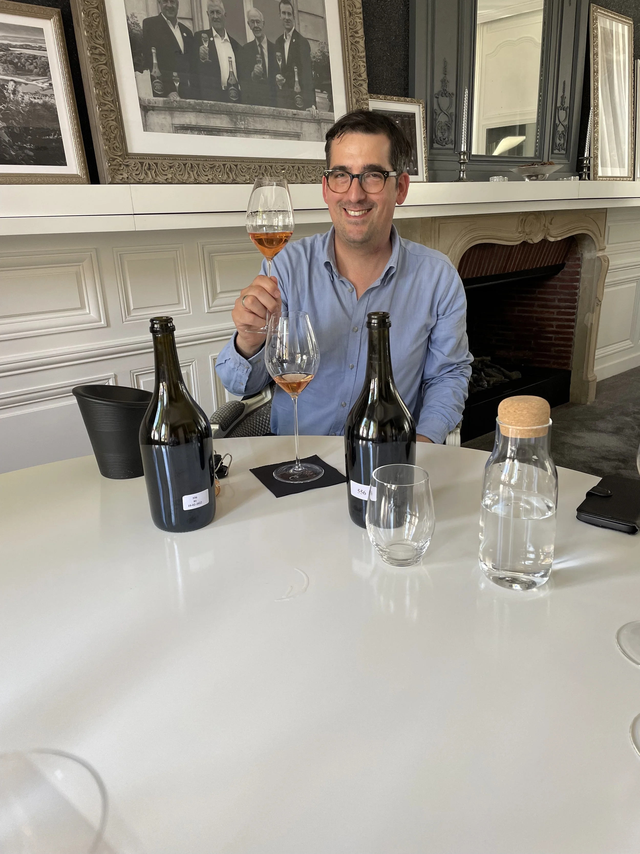 2010 Billecart Salmon Rose with Cellar Master Florent Nys