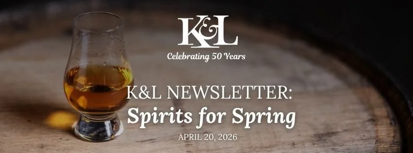 Spring spirits selections curated by K&L Wine Merchants New York buyer Jonathan Goldstein