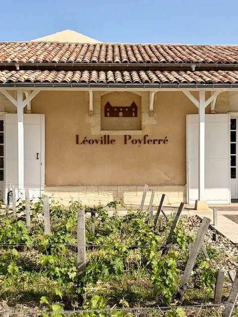 Entrance to Chateau Leoville Poyferre in St-Julien, Bordeaux