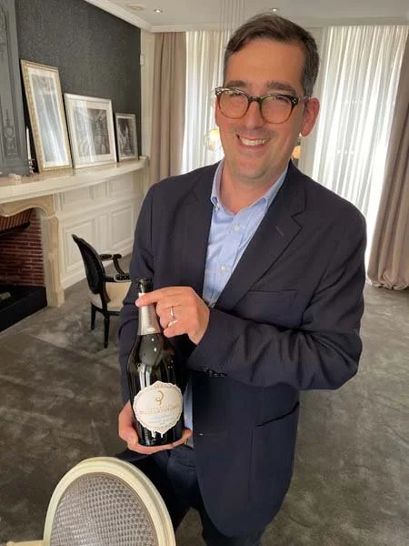 K&L Wine Merchants' Champagne Buyer Gary Westby tasted Billecart-Salmon's 2021 vin clair wines with Florent Nys.