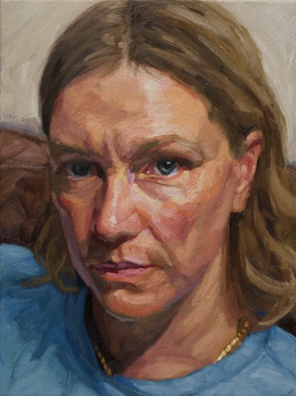 Cloudy. Oil on canvas. 40x30cm