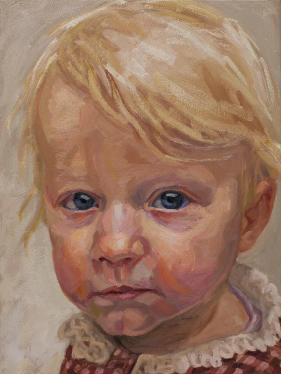 Evie. Oil on canvas. 40x30cm