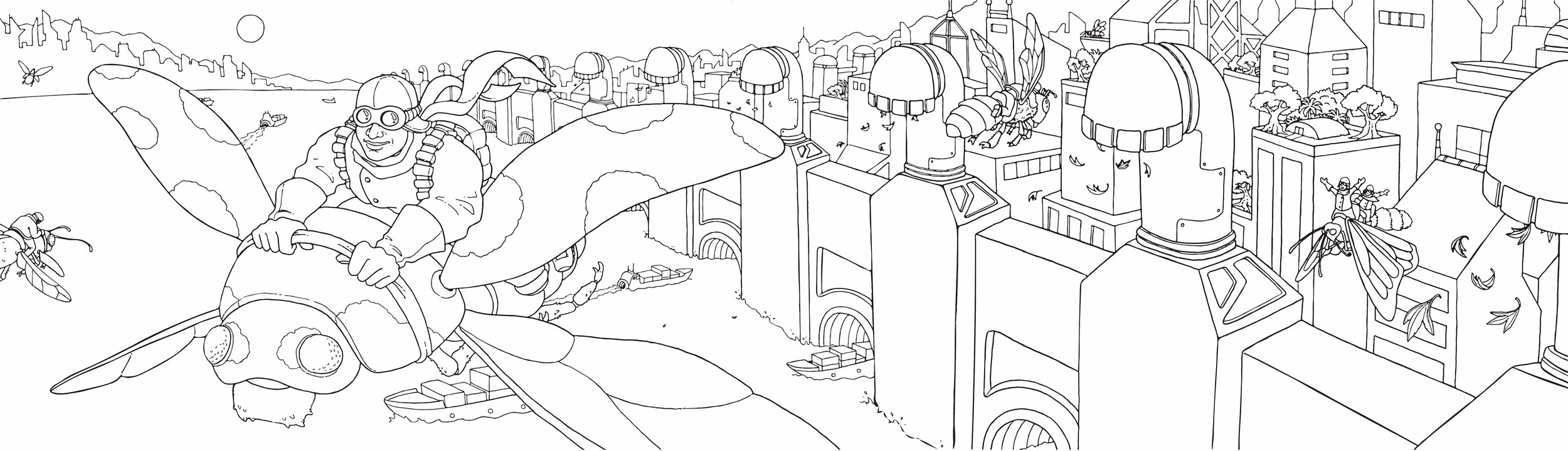 UBS/Guinness World Records World's Largest Colouring Book — ANDREAS