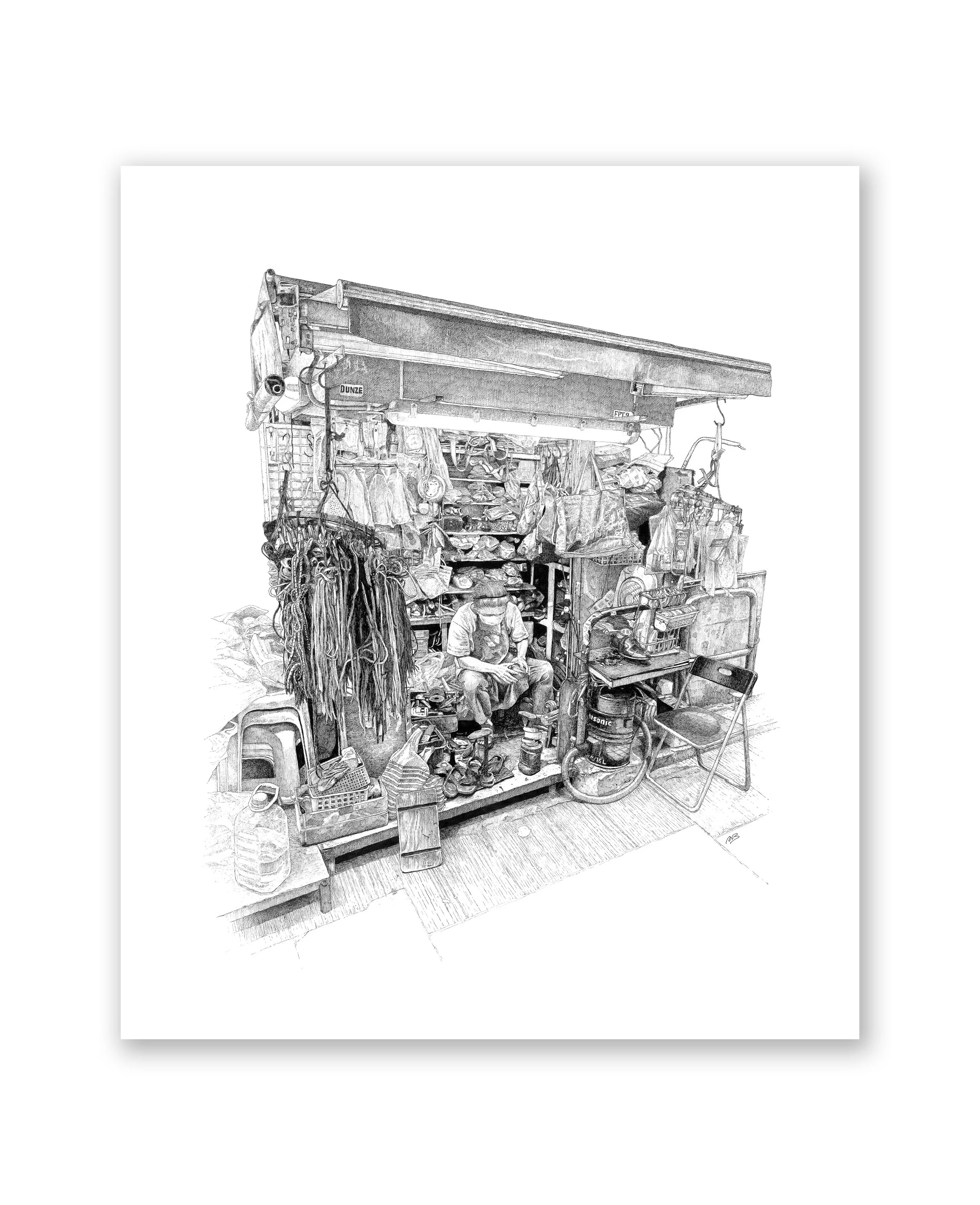 "Sole Proprietors (Central)" (Lmtd. Print of 20)