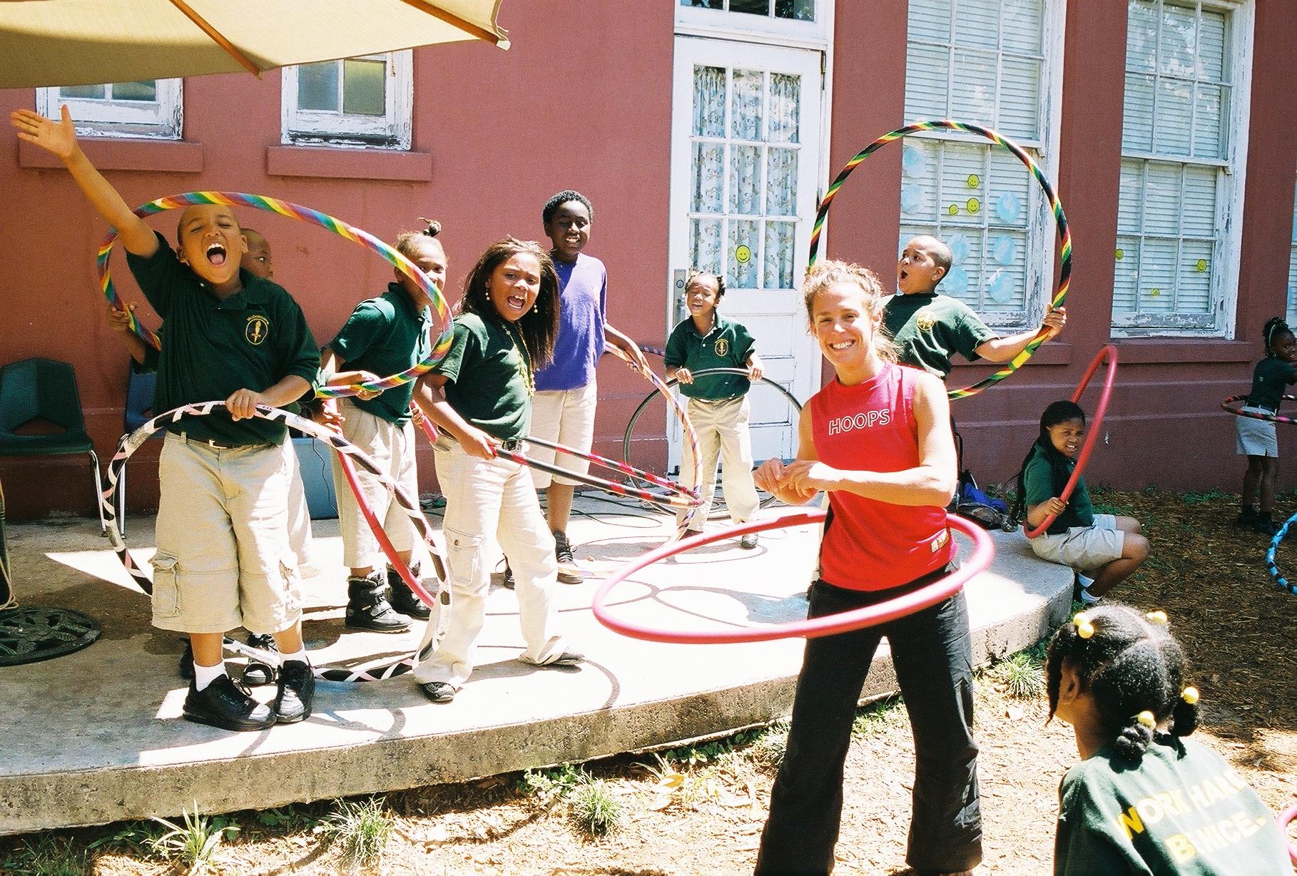  volunteer teaching in New Orleans