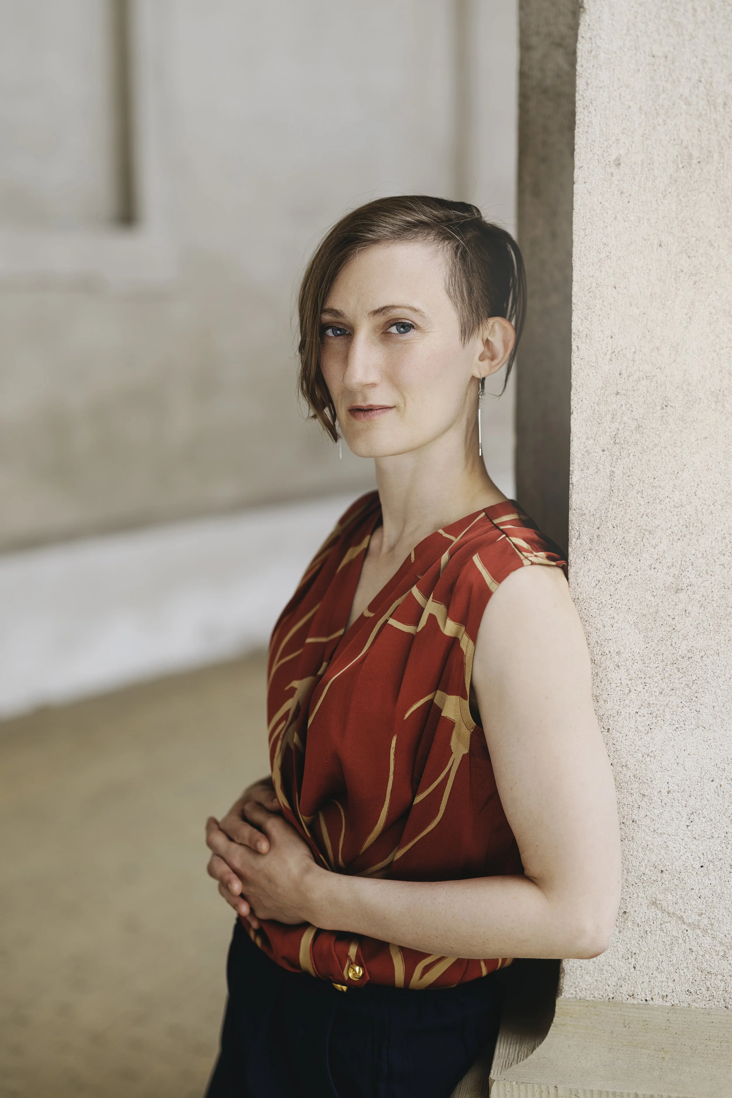 Andrea Christie portrait by Nikolaj Lund
