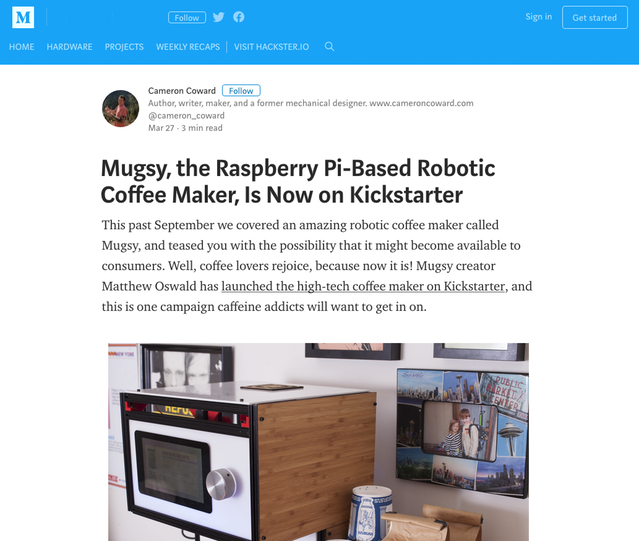 202% Funded and Some More Lovely Press!