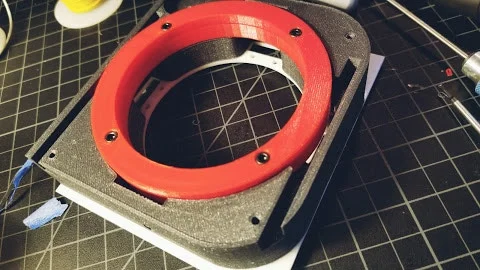 Cone gear installed.